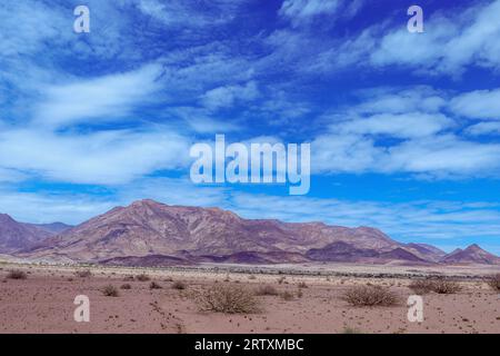 Montagne Brandberg, la plus haute montagne de Namibie, Erongo, Namibie Banque D'Images