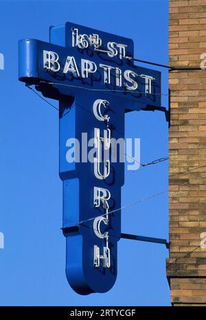 16th Ave Baptist Church, Birmingham, Alabama Banque D'Images