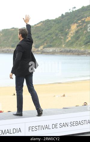 San Sebastian, Espagne. 27 septembre 2013. SAN SEBASTIAN, ESPAGNE - SEPTEMBRE 27 : Hugh Jackman assiste au photocall pour son nouveau film, ÔPrisoners,Õ à la cérémonie de clôture du 61e Festival International du film de San Sebastian au Palais Kursaal le 27 septembre 2013 à San Sebastian, Espagne personnes : Hugh Jackman crédit : Storms Media Group/Alamy Live News Banque D'Images