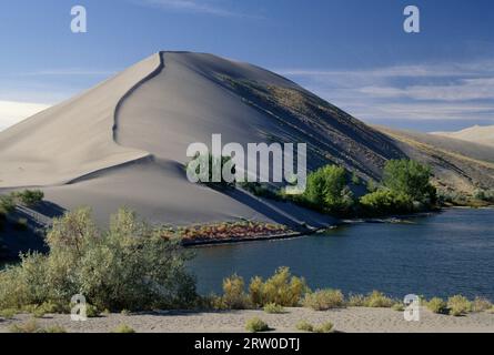 Bruneau Dunes, Bruneau Dunes State Park, Snake River Birds of Prey National conservation Area, Idaho Banque D'Images