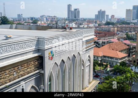 Dataran Pahlawan Melaka Megamall est un centre commercial situé dans la ville de Malacca, Malacca, Malaisie. Le plus grand shopping de style de vie megamall dans l'état. Banque D'Images