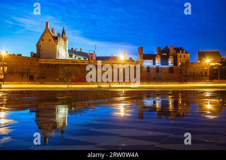 Château des Ducs de Bretagne ou Chateau des ducs de Bretagne est un château dans la ville de Nantes en France Banque D'Images