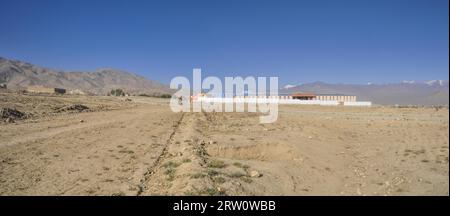 Nouvelle école près de Kaboul en Afghanistan Banque D'Images
