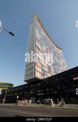 18.06.2022, Allemagne, Berlin, Berlin - Rocket Tower (anciennement GSW High-Rise), Rocket Internet se Headquarters, sur Rudi-Dutschke-Strasse dans le Kreuzb Banque D'Images