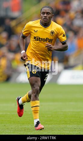 Wolverhampton, Royaume-Uni. 16 septembre 2023. Jean-Ricner Bellegarde de Wolverhampton Wanderers lors du match de Premier League à Molineux, Wolverhampton. Le crédit photo devrait se lire : Andrew Yates/Sportimage crédit : Sportimage Ltd/Alamy Live News Banque D'Images