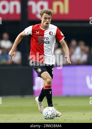 ROTTERDAM - Mats Wieffer de Feyenoord lors du match néerlandais d'Eredivisie entre Feyenoord et sc Heerenveen au Feyenoord Stadion de Kuip le 16 septembre 2023 à Rotterdam, pays-Bas. ANP MAURICE VAN STEEN Banque D'Images