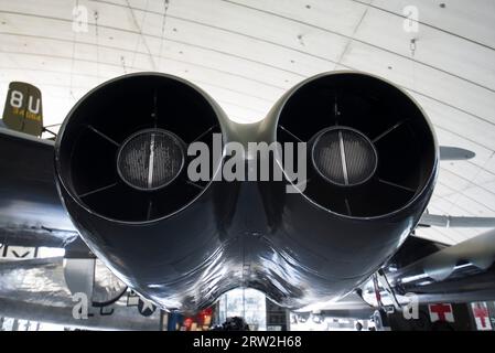 Boeing B-52 Stratofortress pod Banque D'Images