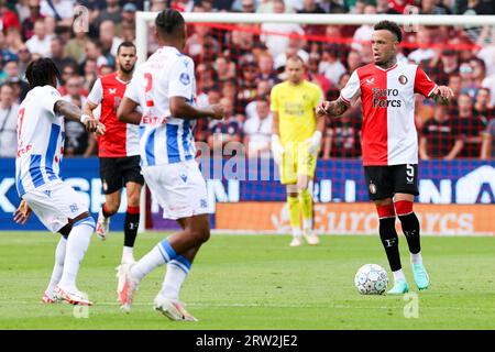 Rotterdam, pays-Bas. 16 septembre 2023. ROTTERDAM, PAYS-BAS - 16 SEPTEMBRE : Quilindschy Hartman de Feyenoord lors du match néerlandais d'Eredivisie entre Feyenoord et sc Heerenveen au Stadion Feijenoord le 16 septembre 2023 à Rotterdam, pays-Bas. (Photo de Peter Lous/Orange Pictures) crédit : Orange pics BV/Alamy Live News Banque D'Images
