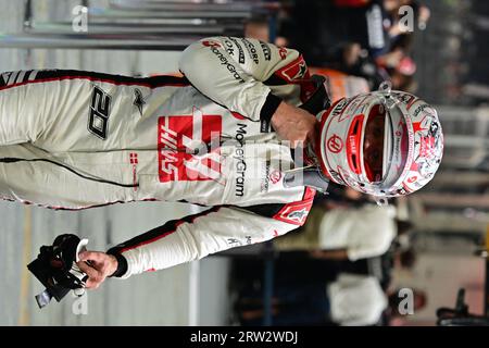 Singapour. 16 septembre 2023. Singapour, Singapour. 16 septembre 2023. MAGNUSSEN Kevin (den), Haas F1 Team VF-23 Ferrari, portrait lors du Grand Prix de Singapour de Formule 1 Singapore Airlines 2023, 15e manche du Championnat du monde de Formule 1 2023 du 15 au 17 septembre 2023 sur le circuit Marina Bay Street, à Singapour - photo DPPI crédit : DPPI Media/Alamy Live News Banque D'Images