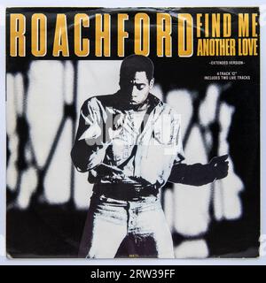 Couverture photo de la version single 12 pouces de Find Me Another Love de Roachford, qui est sorti en 1988 Banque D'Images
