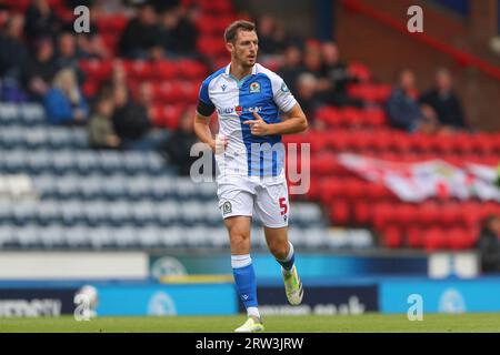 Dominic Hyam #5 de Blackburn Rovers lors du Sky Bet Championship Match Blackburn Rovers vs Middlesbrough à Ewood Park, Blackburn, Royaume-Uni, le 16 septembre 2023 (photo de Gareth Evans/News Images) Banque D'Images