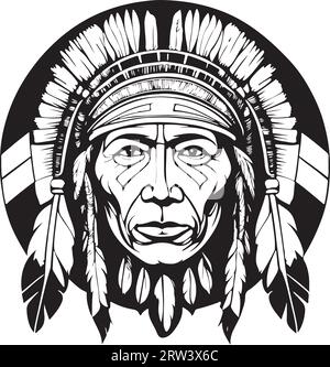 Merveilleux et charmant art vectoriel autochtone Illustration de Vecteur