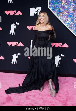 16 septembre 2023, Newark, NJ, États-Unis : Rita Ora participe aux MTV Video Music Awards 2023 au Prudential Center de Newark, New Jersey. (Image de crédit : © photo image Press via ZUMA Press Wire) USAGE ÉDITORIAL SEULEMENT! Non destiné à UN USAGE commercial ! Banque D'Images