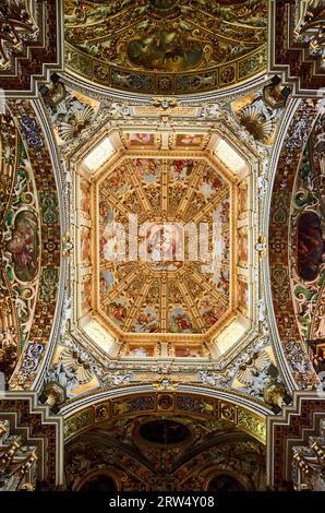 La cathédrale de San Alessandro à Bergame Banque D'Images