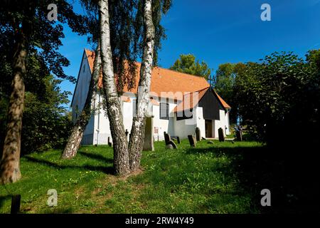 Endroit spécial sur l'île de Hiddensee Banque D'Images