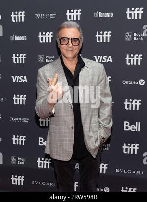 Toronto, Canada. 16 septembre 2023. Frank Stallone assiste à la première « Sly » au Festival international du film de Toronto 2023 au Roy Thomson Hall le 16 septembre 2023 à Toronto, en Ontario. Photo : PICJER/imageSPACE/Sipa USA crédit : SIPA USA/Alamy Live News Banque D'Images