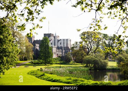 Château de Powderham Exeter Banque D'Images