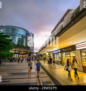 Singpost Centre à côté du quartier Paya Lebar. Il est situé dans le quartier riche en culture de Paya Lebar, Singapour. Banque D'Images