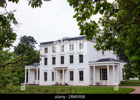 Agatha Christies maison de vacances Greenway - National Trust Devon Banque D'Images