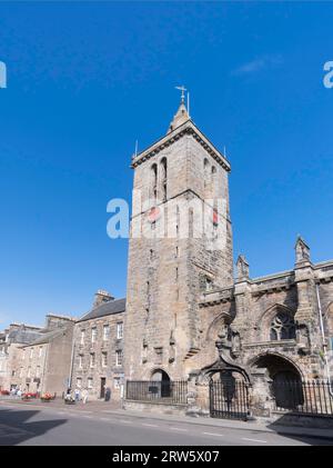 Chapelle St Salvator à St Andrews, Fife, Écosse, Royaume-Uni Banque D'Images