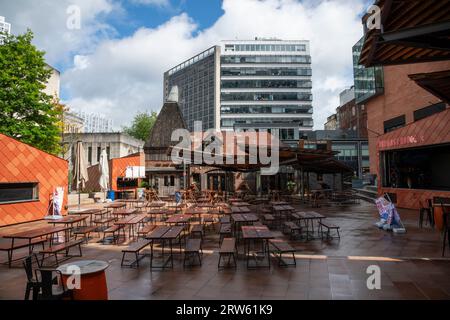 Oast House pub et restaurant à thème dans la ville de Manchester, Angleterre Banque D'Images