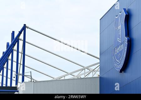 Liverpool, Royaume-Uni. 17 septembre 2023. Vue générale de Goodison Park avant le match de Premier League à Goodison Park, Liverpool. Le crédit photo devrait être : Gary Oakley/Sportimage crédit : Sportimage Ltd/Alamy Live News Banque D'Images