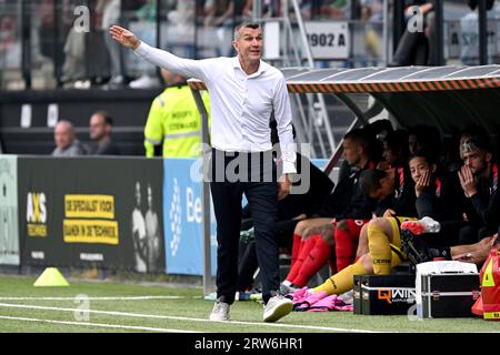 ROTTERDAM - l'entraîneur du sbv Excelsior Marinus Dijkhuizen lors du match néerlandais d'Eredivisie entre le sbv Excelsior et l'Almere City FC au stade Van Donge & de Roo le 17 septembre 2023 à Rotterdam, aux pays-Bas. ANP GERRIT VAN COLOGNE Banque D'Images