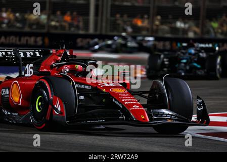 Singapour, Singapour. 17 septembre 2023. Charles Leclerc (mon) Ferrari SF-23. 17.09.2023. Formula 1 World Championship, Rd 16, Grand Prix de Singapour, Marina Bay Street circuit, Singapour, Race Day. Le crédit photo doit se lire : XPB/Press Association Images. Crédit : XPB Images Ltd/Alamy Live News Banque D'Images