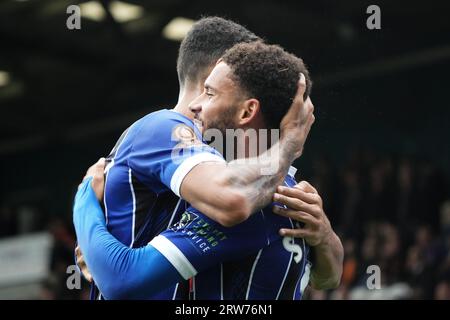 Rochdale v Barnet 16 septembre 2023 à la Crown Oil Arena. Vanarama National League Rochdale 4 contre Barnet 2 Banque D'Images