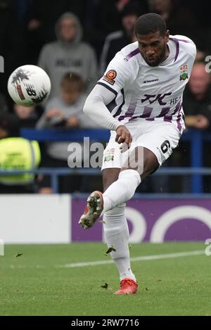 Rochdale v Barnet 16 septembre 2023 à la Crown Oil Arena. Vanarama National League Rochdale 4 contre Barnet 2 Banque D'Images