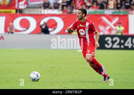 Monza, Italie. 17 septembre 2023. Patrick Ciurria (AC Monza) lors du championnat italien de Serie A match de football entre AC Monza et US Lecce le 17 septembre 2023 au stade U-Power de Monza, Italie- crédit : Luca Rossini/E-Mage/Alamy Live News crédit : Luca Rossini/E-Mage/Alamy Live News Banque D'Images