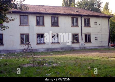 Branesti, comté d'Ilfov, Roumanie, 1999. Extérieur du séminaire théologique du monastère de Pasarea. Banque D'Images