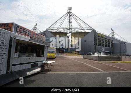 Preston North End Stadium, Deepdale. Banque D'Images