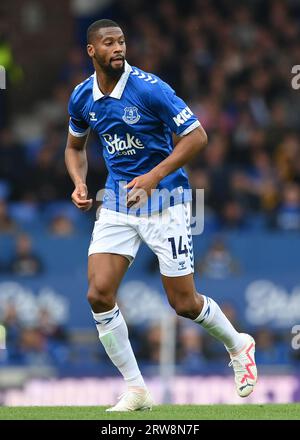 Liverpool, Royaume-Uni. 17 septembre 2023. Beto de Everton lors du match de Premier League à Goodison Park, Liverpool. Le crédit photo devrait être : Gary Oakley/Sportimage crédit : Sportimage Ltd/Alamy Live News Banque D'Images