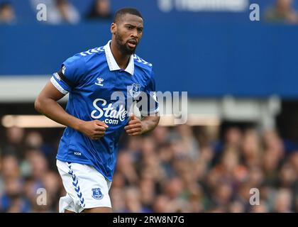 Liverpool, Royaume-Uni. 17 septembre 2023. Beto de Everton lors du match de Premier League à Goodison Park, Liverpool. Le crédit photo devrait être : Gary Oakley/Sportimage crédit : Sportimage Ltd/Alamy Live News Banque D'Images