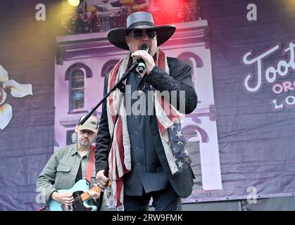 Nashville, États-Unis. 17 septembre 2023. Eddie Montgomery sur scène au Tootsie's Orchid Lounge Annual Birthday Bash tenu à Broadway à Nashville, TN. © Tammie Arroyo/AFF-USA.com crédit : AFF/Alamy Live News Banque D'Images