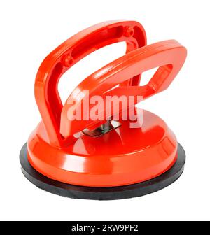 Outil à ventouse. Utilisé pour soulever la vitre, la tuile et pour retirer les bosses dans les voitures, etc Banque D'Images