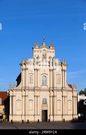Néoclassique St. Église d'Anne du 18ème siècle à Varsovie, Pologne Banque D'Images