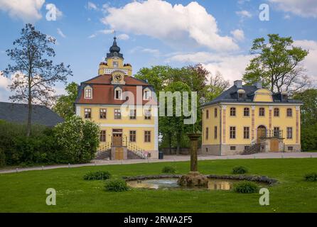 Beethoven et Bach Maison du Belvédère Palais Weimar Banque D'Images