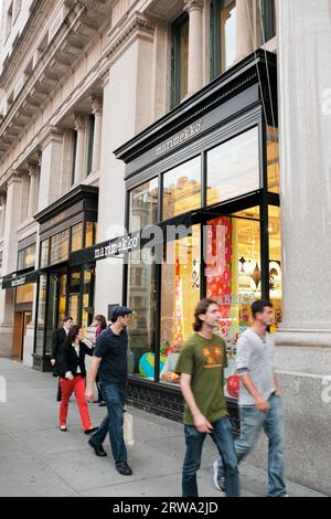 NEW YORK, États-Unis, JUIN 13 : boutique de créateurs Marimekko sur Flatiron District, Manhattan. 13 juin 2012 à New York, USA Banque D'Images