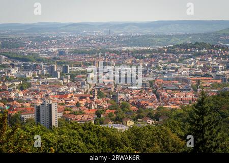 Birkenkopf, Rubble Hill à Stuttgart, Allemagne Banque D'Images