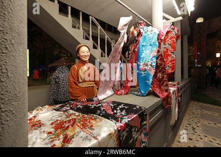 25 septembre 2019 - ville de Tangshan, Chine : photo du drame vécu en direct « la jeunesse de cette année », ville de Tangshan, province du Hebei, Chine. Banque D'Images