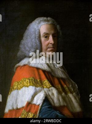 Allan Ramsay – Portrait de Sir William Pulteney, comte de Bath Banque D'Images