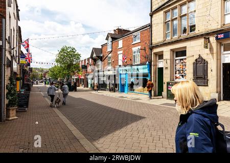 Belper Town Centre, Belper, Derbyshire, Peak District, Angleterre, Royaume-Uni, Belper Town, Belper UK, Belper England, Belper Derbyshire, ville, villes, Banque D'Images