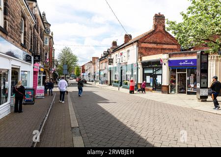 Belper Town Centre, Belper, Derbyshire, Peak District, Angleterre, Royaume-Uni, Belper Town, Belper UK, Belper England, Belper Derbyshire, ville, villes, Banque D'Images