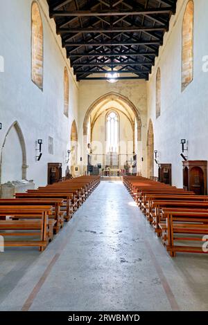 Altomonte Calabria Italie. Église gothique angevin Santa Maria della Consolazione Banque D'Images