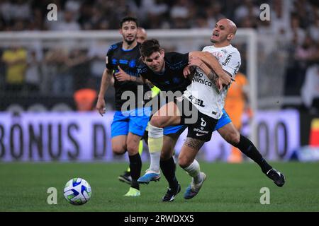 Sao Paulo, Brésil. 18 septembre 2023. SP - SAO PAULO - 18/09/2023 - BRÉSILIEN A 2023, CORINTHIENS (photo Ettore Chiereguini/AGIF/Sipa USA) crédit : SIPA USA/Alamy Live News Banque D'Images