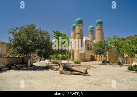 Temple islamique pittoresque à Boukhara, Ouzbékistan Banque D'Images