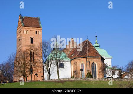 Architecture de style gothique de la St. Église de Marie (Église de la Visitation de la très Sainte Vierge Marie) à Varsovie, Pologne Banque D'Images