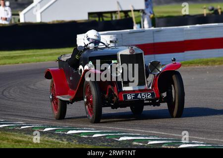 Jeremy Brewster, Mark Groves, Lea Francis Hyper, Rudge-Whitworth Cup, une course de 39 minutes pour deux pilotes pour les voitures de sport du type qui ont concouru dans le Banque D'Images